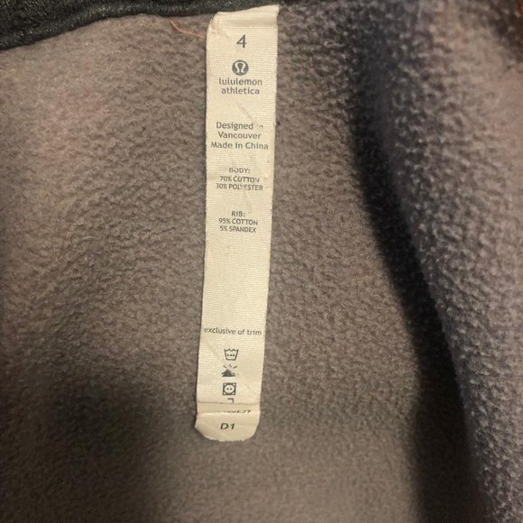 Lululemon Peach Hoodie Size 4 - Picture 3 of 5
